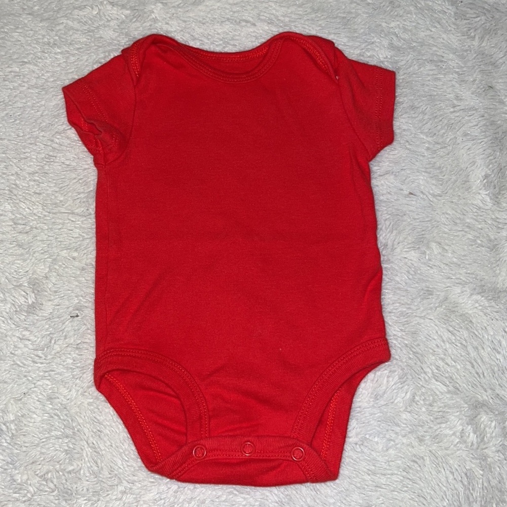 (3 for $10) carters red bodysuit